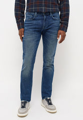 Spodnie Jeansowe Męskie Mustang Orlando Slim Denim Blue 1014599 5000 903